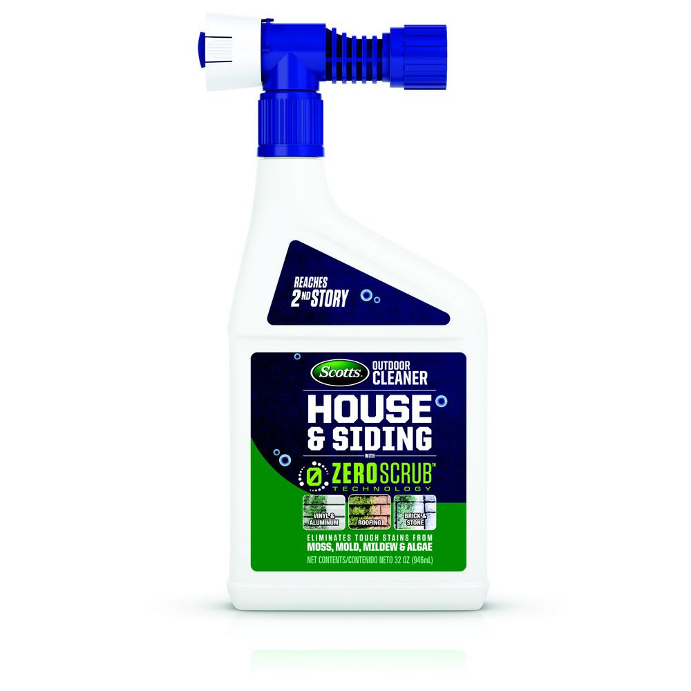 Scotts 32 Oz Outdoor Cleaner House And Siding With Zeroscrub Technology Ready To Spray intended for dimensions 1000 X 1000
