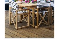 Serena And Lily Directors Chair Outdoor Dining Set with regard to sizing 668 X 1293