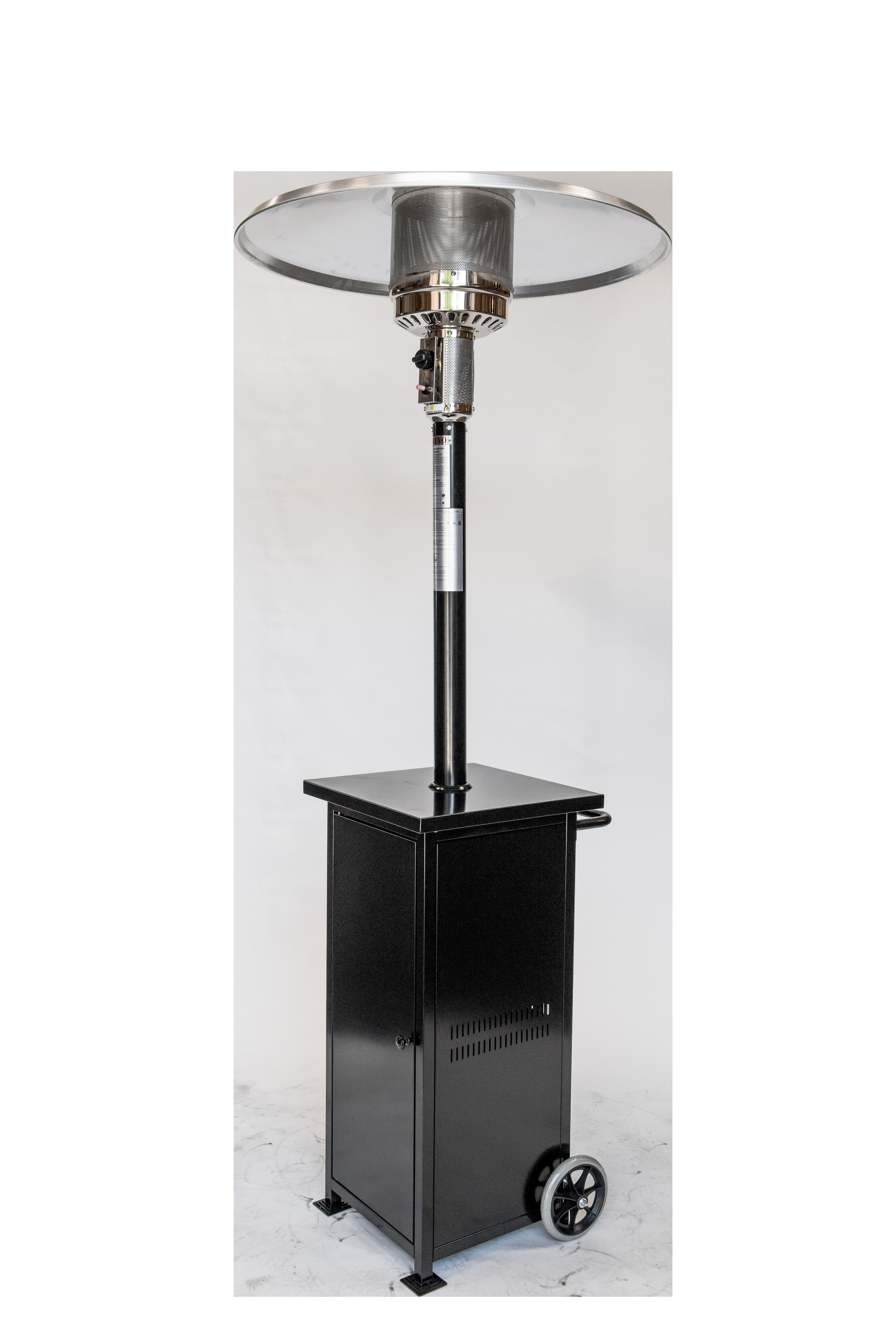 Shropshire Collapsible 41000 Btu Propane Patio Heater intended for measurements 4016 X 6016