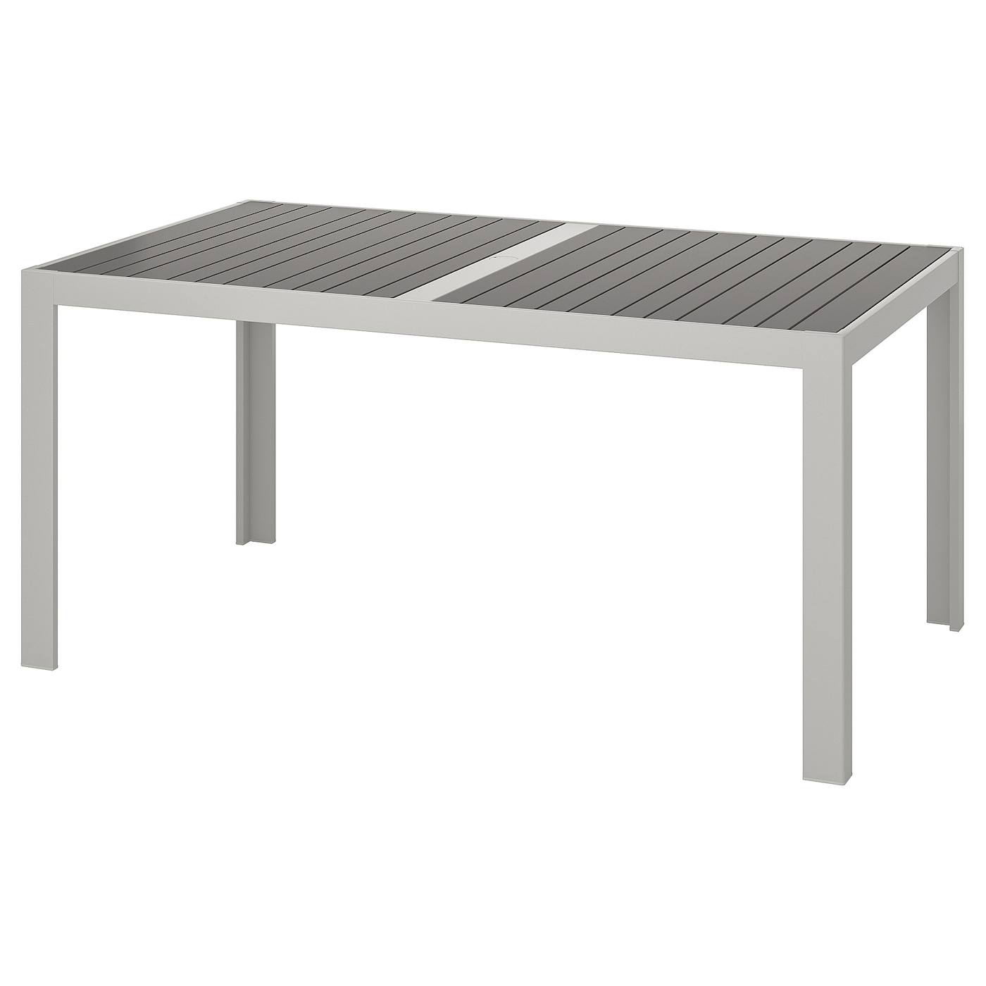 Sjlland Table Outdoor Dark Gray Light Gray intended for measurements 1400 X 1400