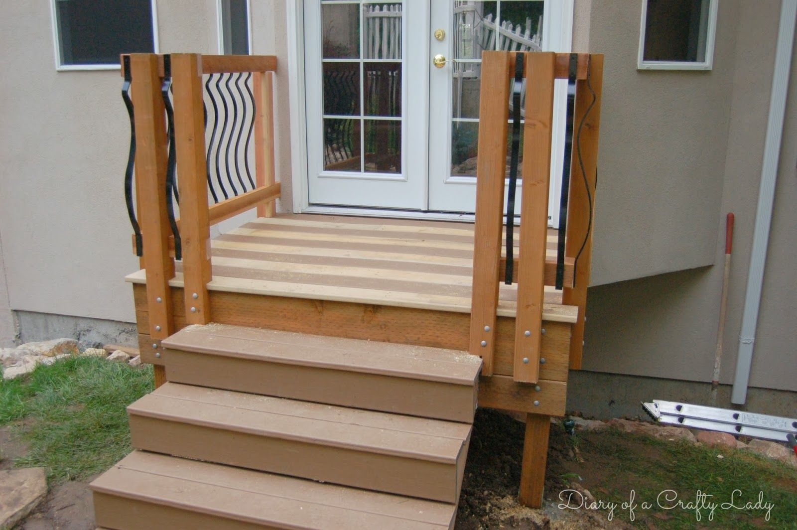Small Deck Steps Google Search Building A Deck Deck with proportions 1600 X 1064