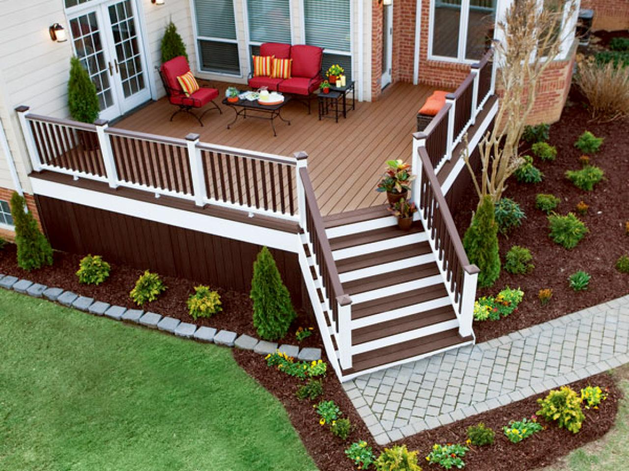 Small Decks For Front Of House Garden Ideas Terraced Public intended for dimensions 1280 X 960