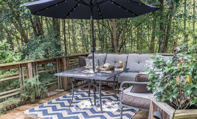 Small Patio Decorating Ideas That Make Your Deck Into An intended for size 789 X 1184