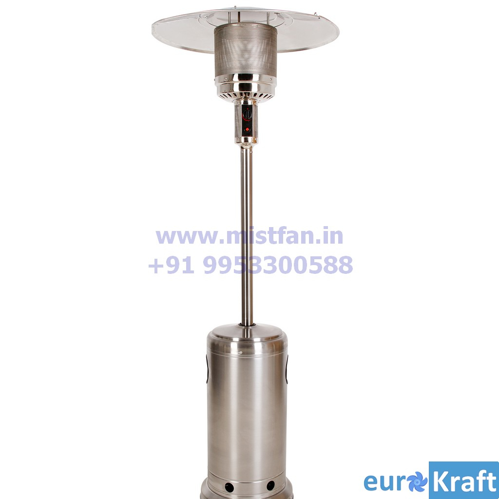 Stainless Steel Lpg Patio Heater Mist Fan Euro Kraft in dimensions 1024 X 1024