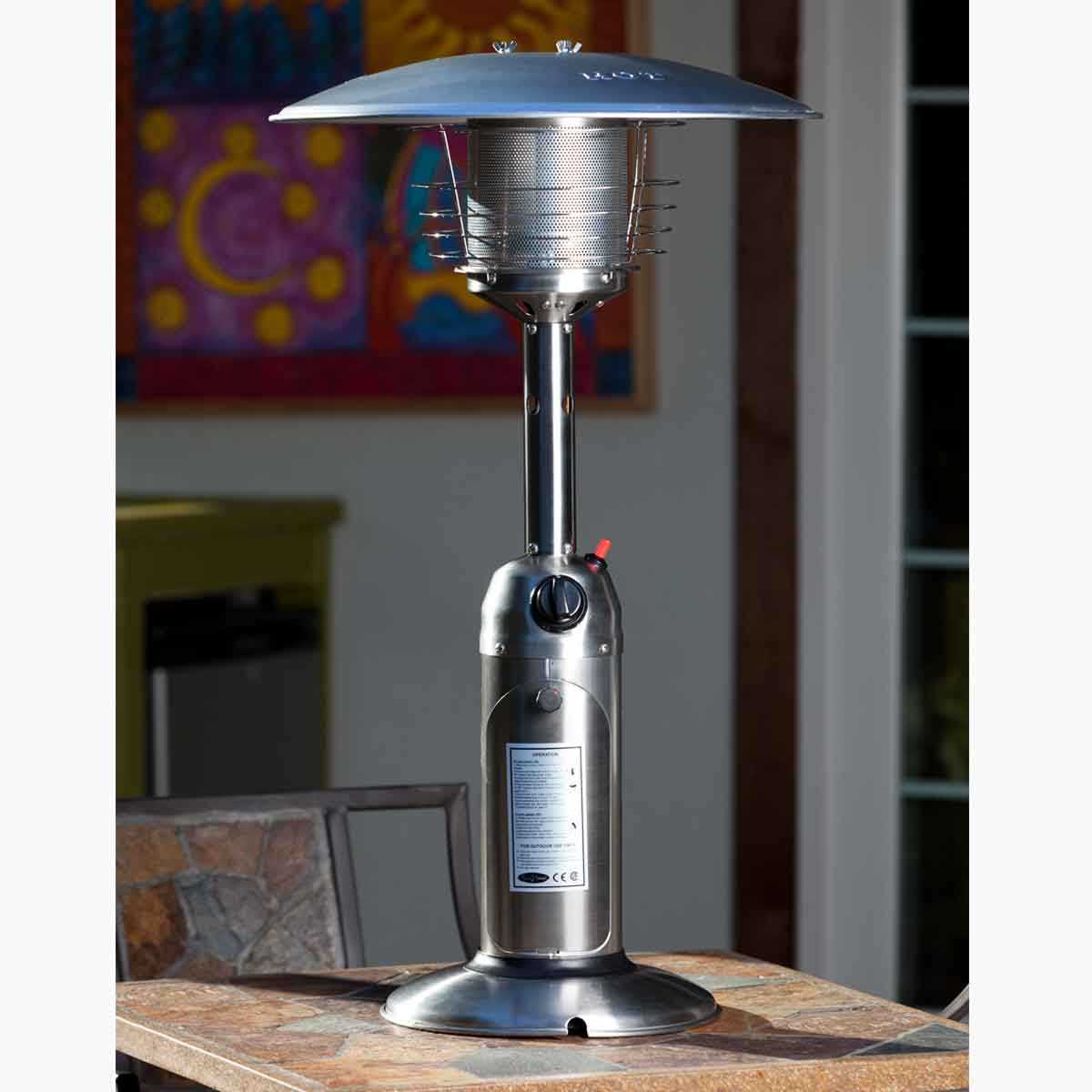 Stainless Steel Table Top Patio Heater with regard to dimensions 1200 X 1200