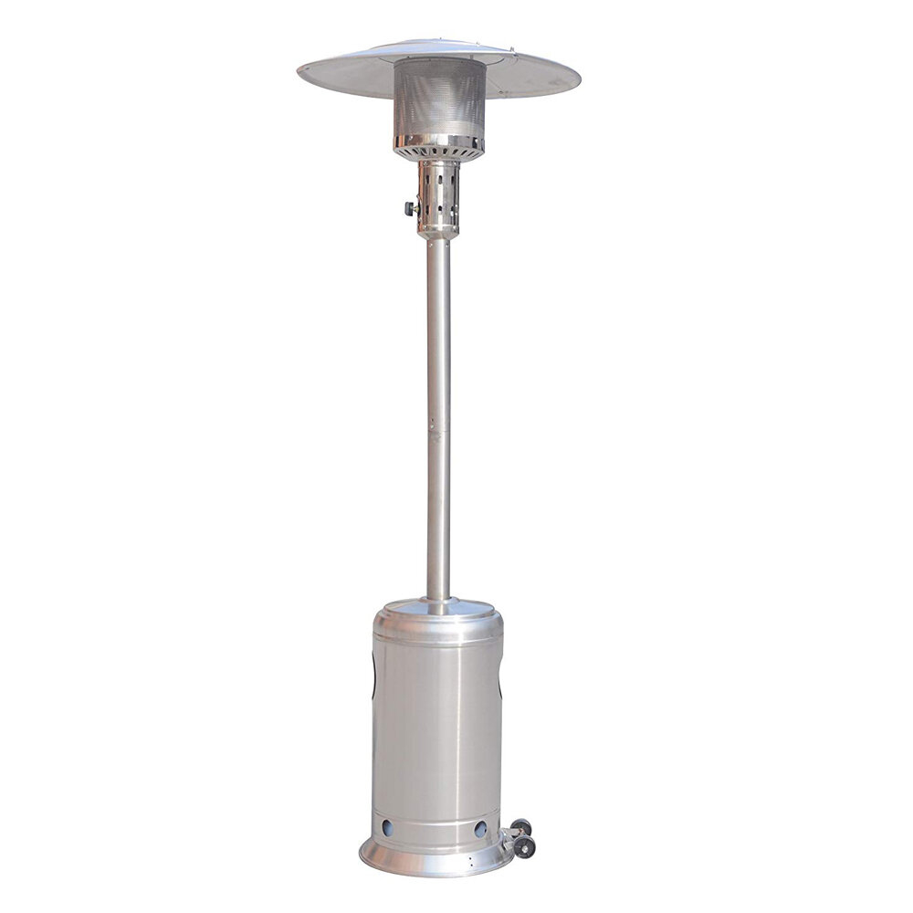 Standing Patio Heater Stainless Steel intended for dimensions 1000 X 1000