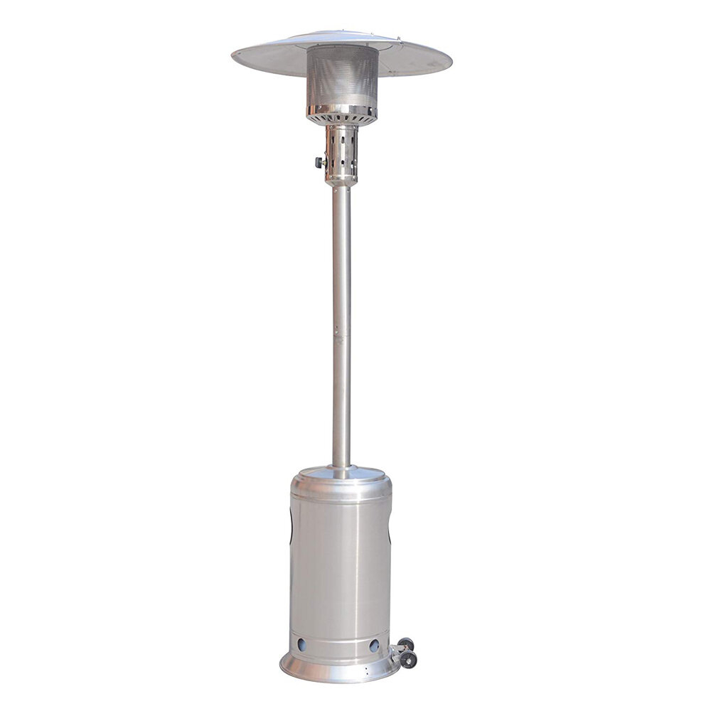 Standing Patio Heater Stainless Steel with regard to measurements 1000 X 1000