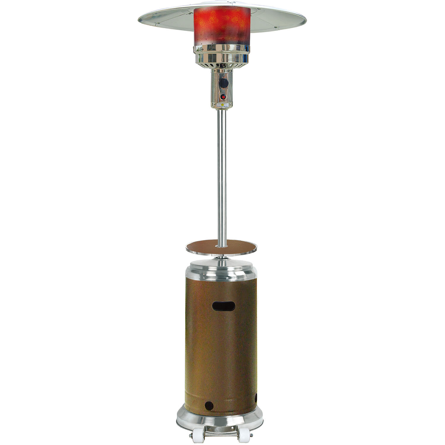 Steel Umbrella 41000 Btu Propane Patio Heater intended for dimensions 1500 X 1500