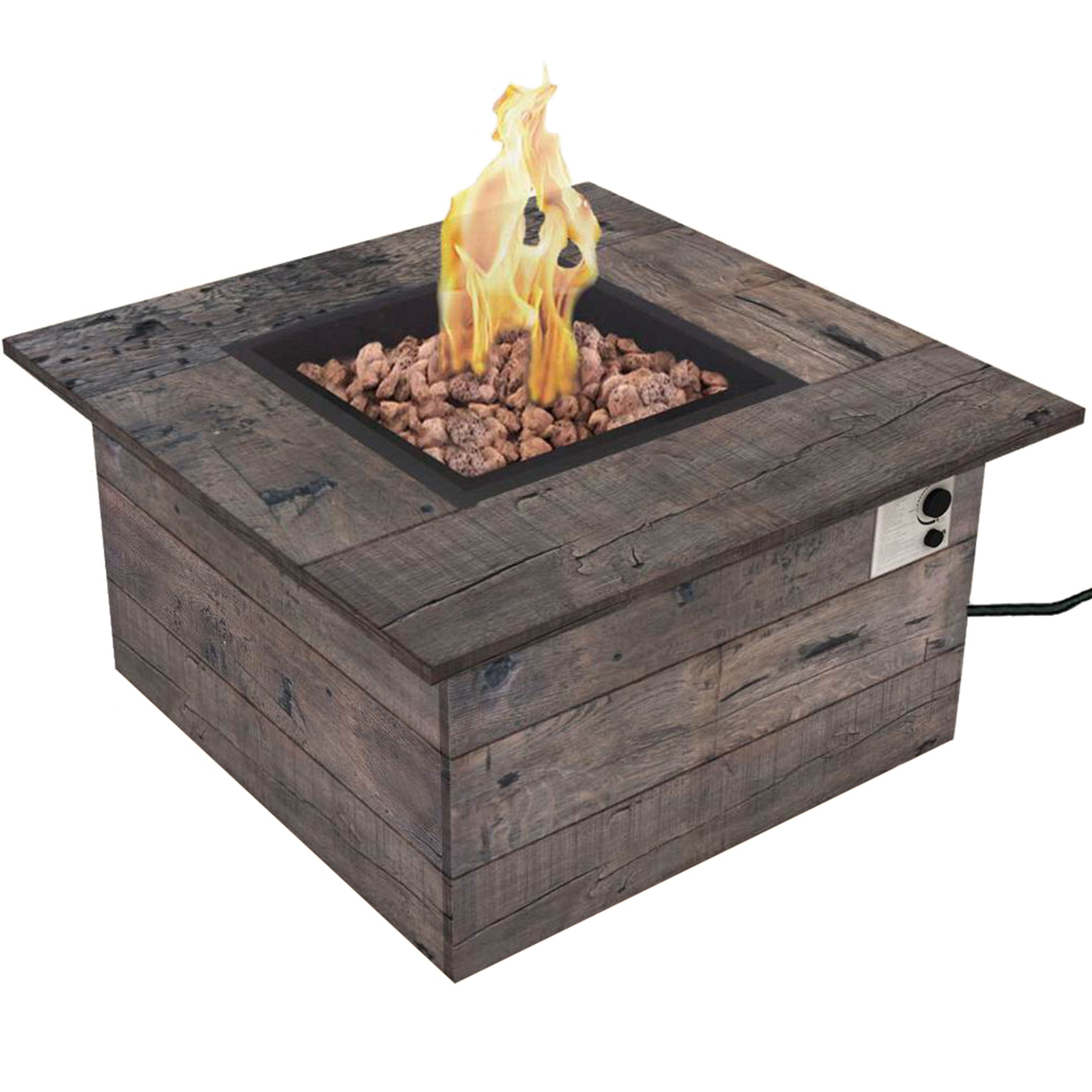 Steel Wood Burning Fire Pit In 2020 Gas Fire Table Fire intended for sizing 3500 X 3500
