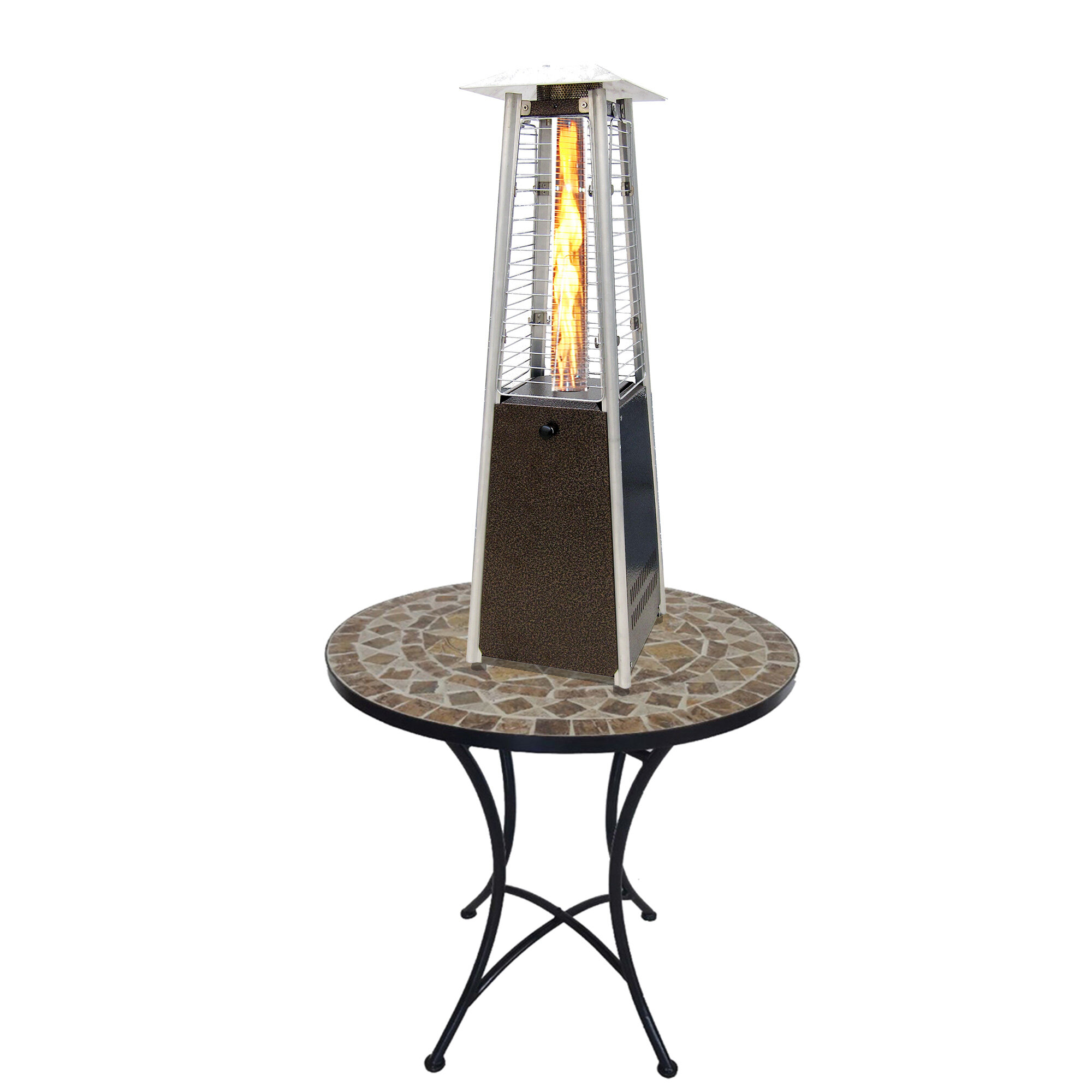 Sunheat 11000 Btu Propane Tabletop Patio Heater Reviews within measurements 2000 X 2000