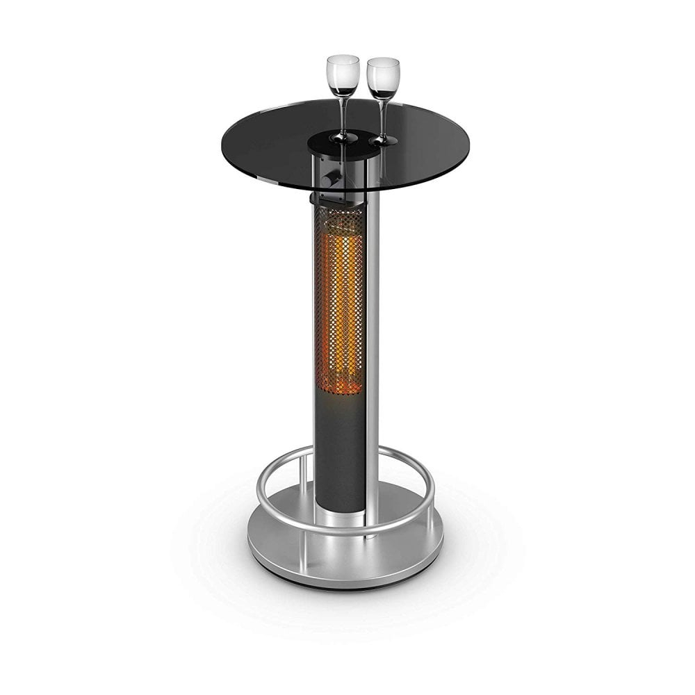 Swan Sh16320n Al Fresco Bar Table Patio Heater Two Power Settings 8001600w intended for measurements 1000 X 1000