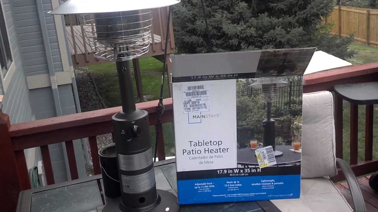 Tabletop Patio Heater Affordable Solution within sizing 1280 X 720