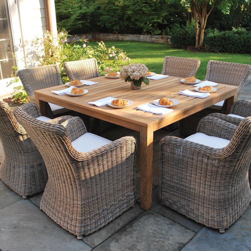 Teak Patio Furniture For Dining Table Patio Design Piha with measurements 990 X 990