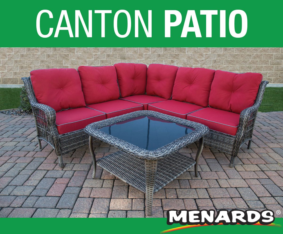 The Backyard Creations Canton Patio Sectional Comes With within size 1200 X 993