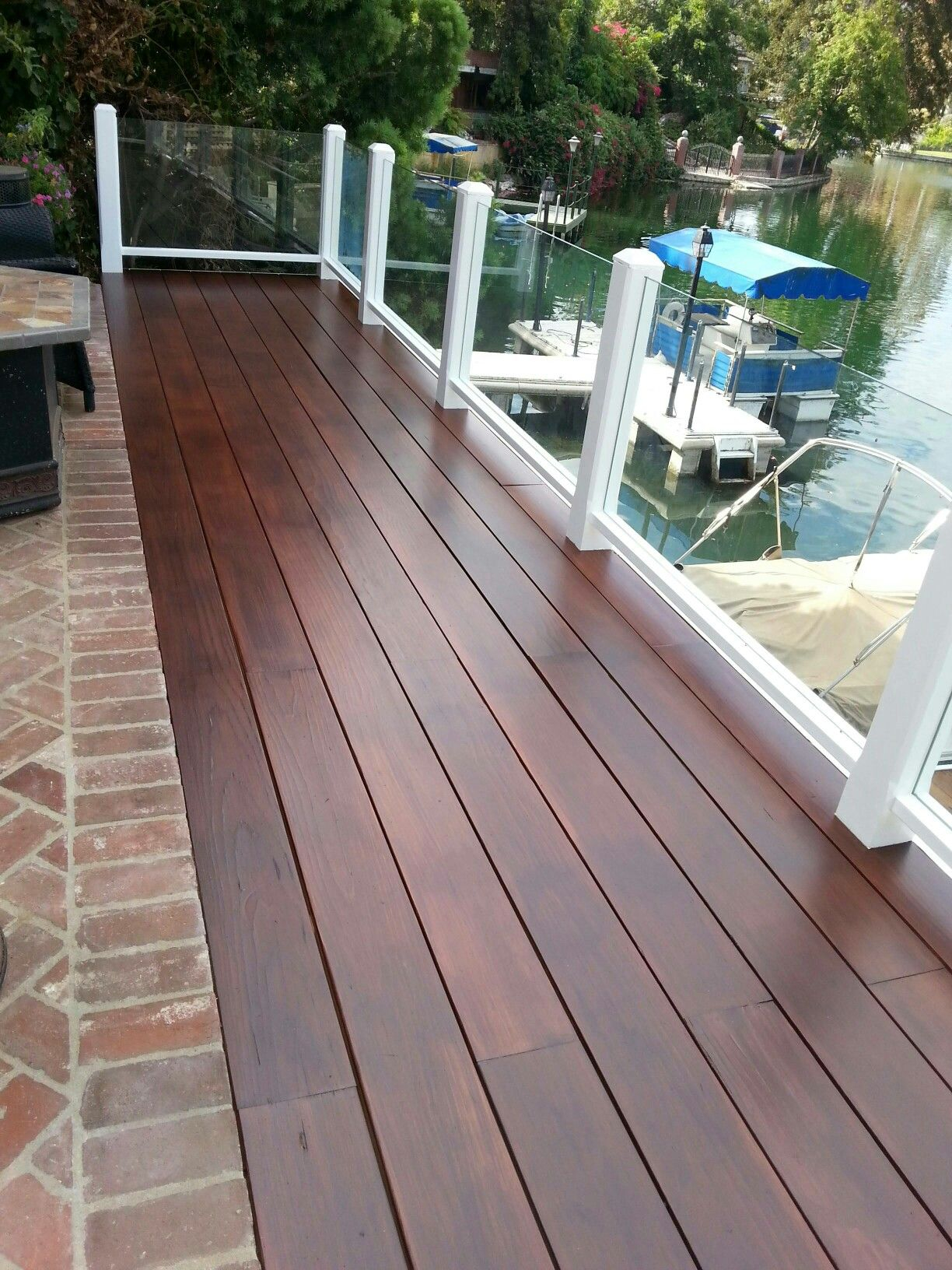 Toluca Lake Ca Deck Colors Deck Stain Colors Mahogany with regard to proportions 1224 X 1632