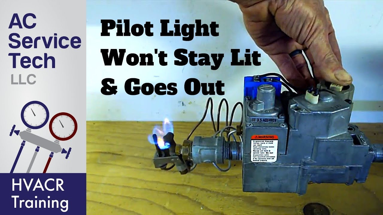 Top 10 Reasons Why The Gas Pilot Light Goes Out Wont Stay Lit inside measurements 1280 X 720