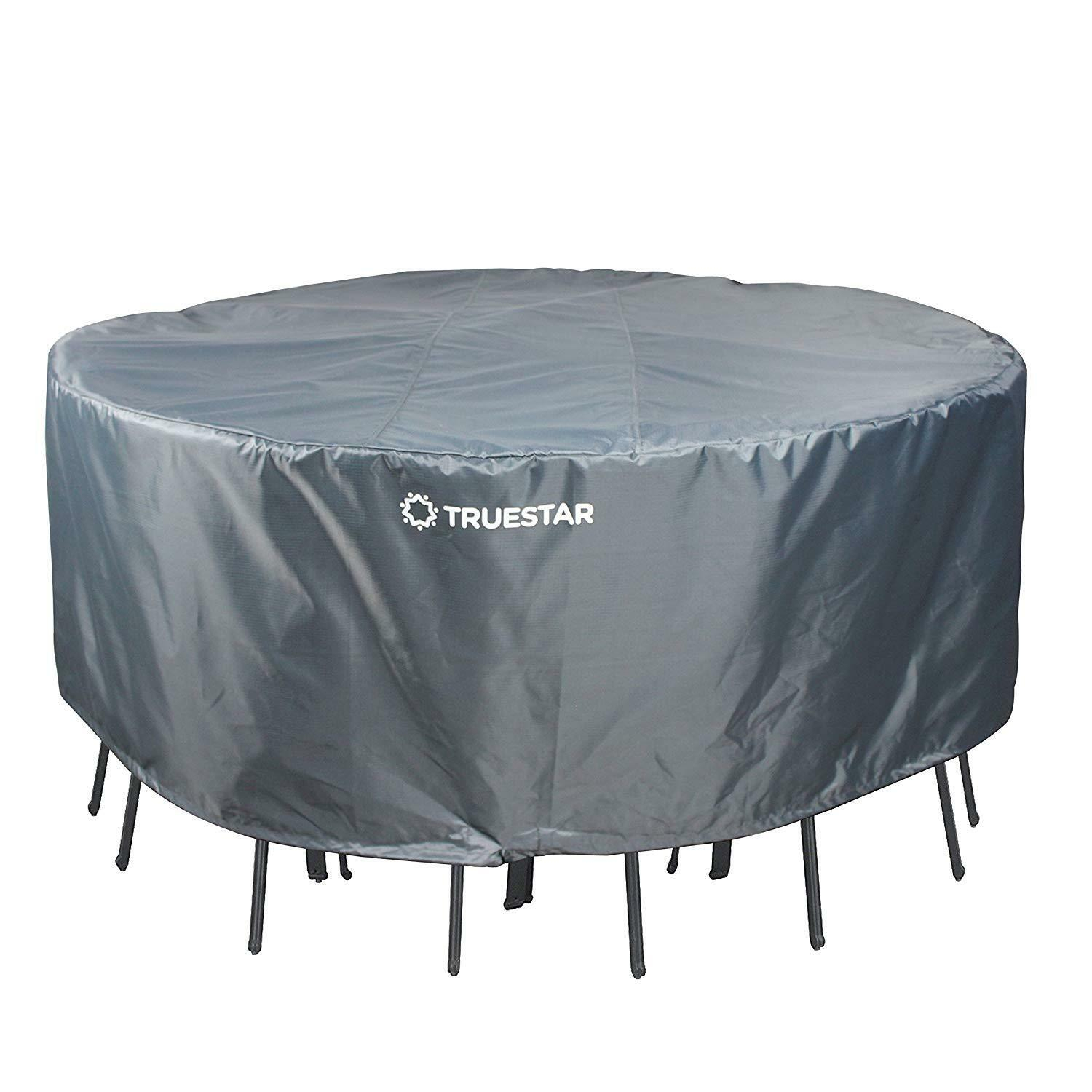 Truestar Round Patio Table Cover Waterproof And Durable 60 X 28 inside size 1500 X 1500