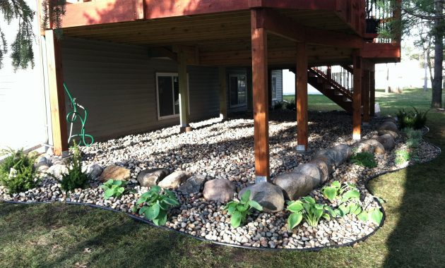 Under Deck Landscaping Great Idea Under Deck Landscaping intended for sizing 2592 X 1936