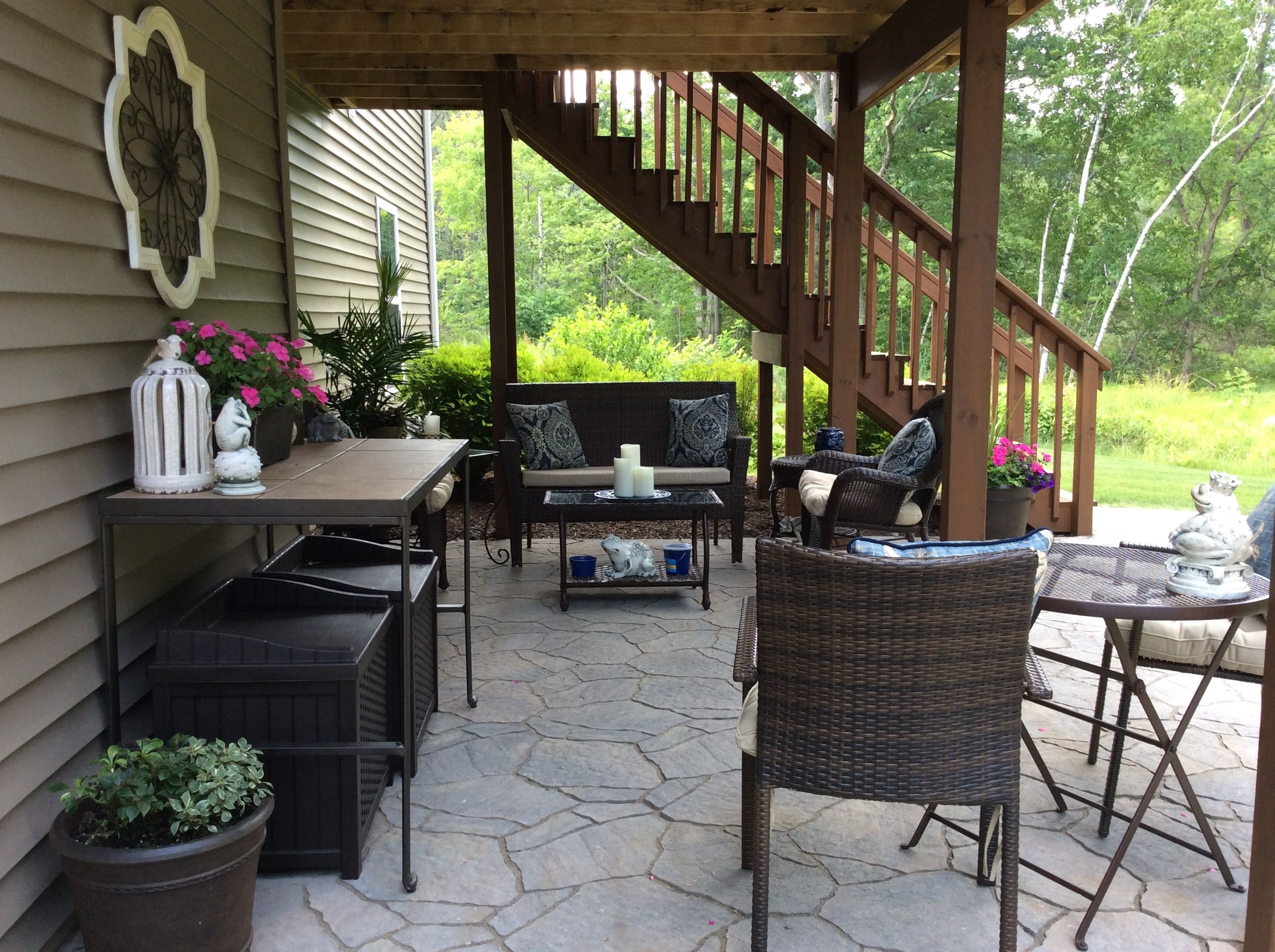 Under Deck Patio Deck Ideas Patio Under Decks Patio pertaining to dimensions 2592 X 1936