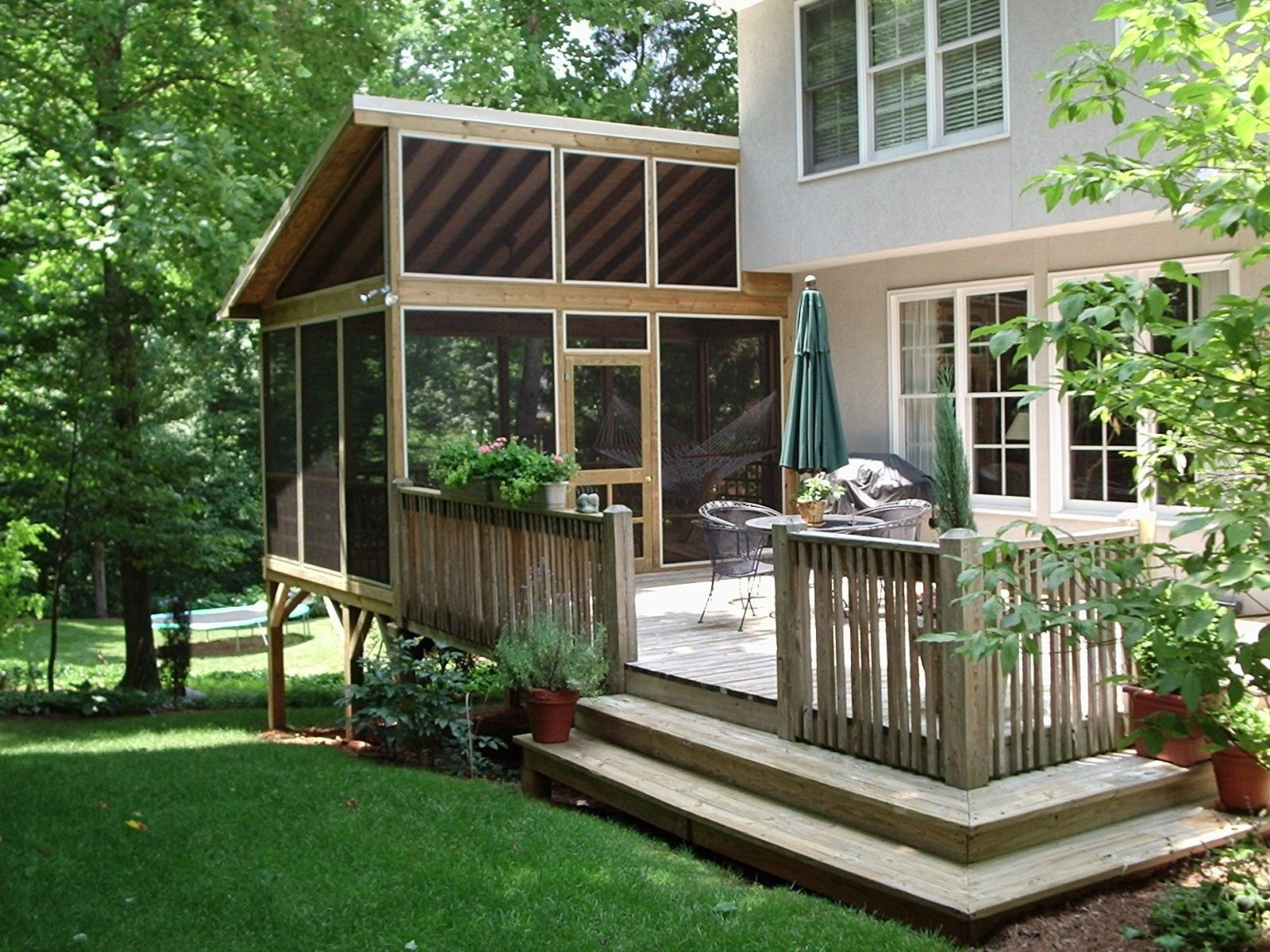 Unique Porch Deck 13 Deck And Screened Porch Ideas Screen regarding measurements 1600 X 1200