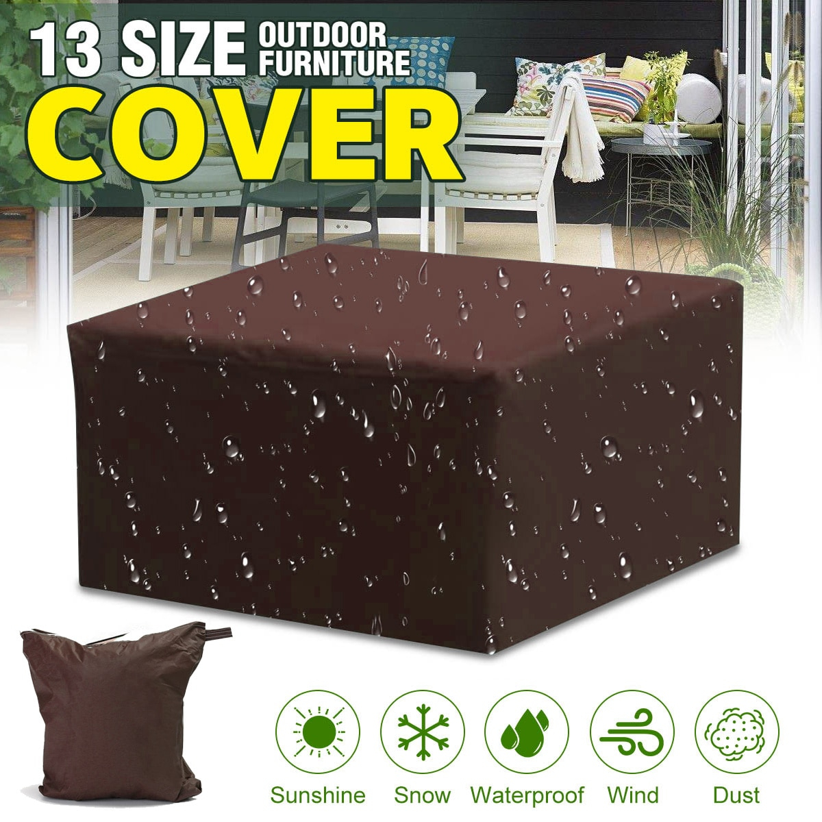Us 1058 51 Offwaterproof Outdoor Garden Furniture Covers Rain Snow Chair Covers For Garden Lounge Patio Sofa Table Chair Dust Proof Cover In regarding sizing 1200 X 1200