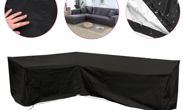 Us 3134 37 Offoutdoor L Shape Corner Sofa Cover 3mx3m Balcony Patio Garden Furniture Cover Waterproof All Purpose Dustproof Covers Protection In pertaining to sizing 1200 X 1200