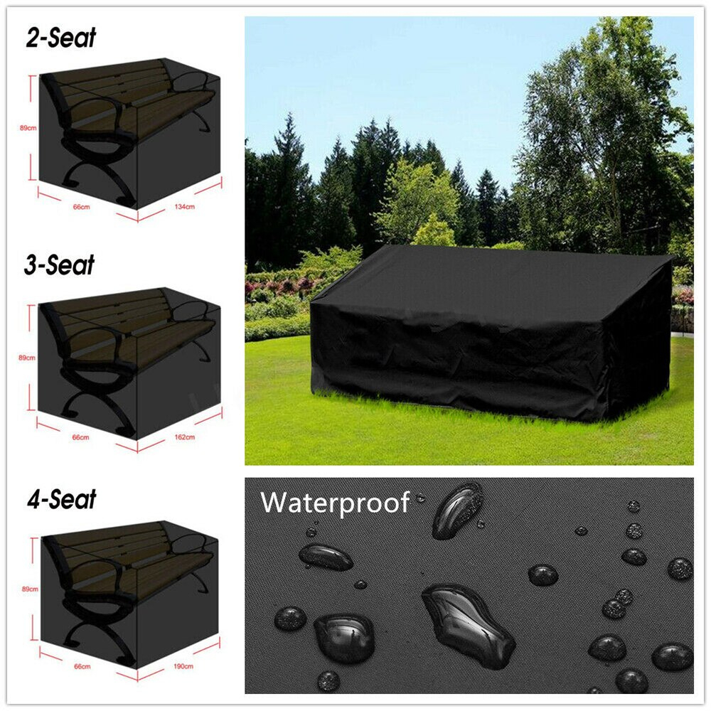 Us 989 40 Offgarden Bench Dustproof Cover Waterproof Breathable Outdoor Bench Seat Cover Black Outdoor Furniture Cover Uv Protection Useful On pertaining to size 1000 X 1000