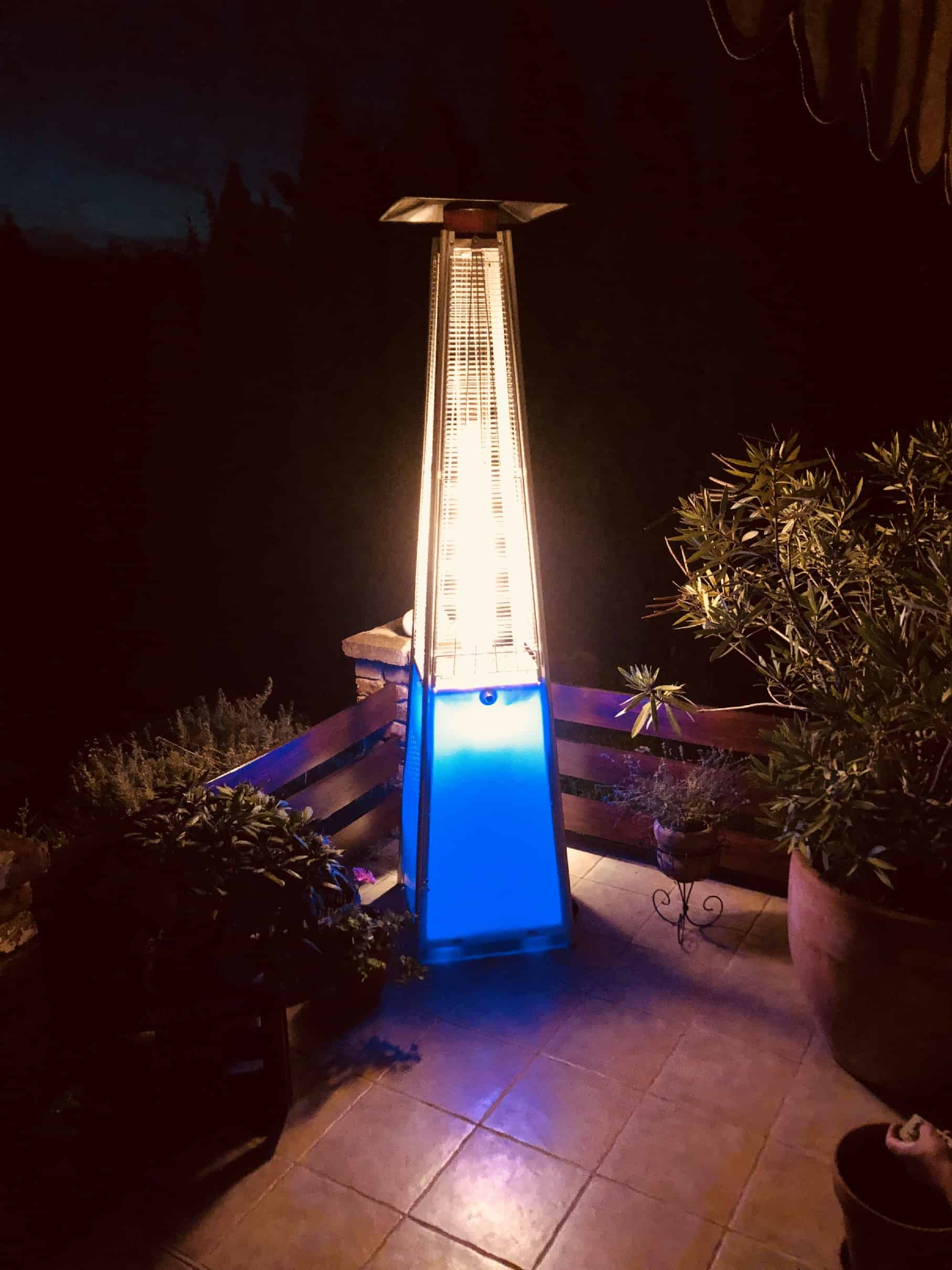 Vancouver Patio Gas Glow Heater With Led Lighting for size 1814 X 2419
