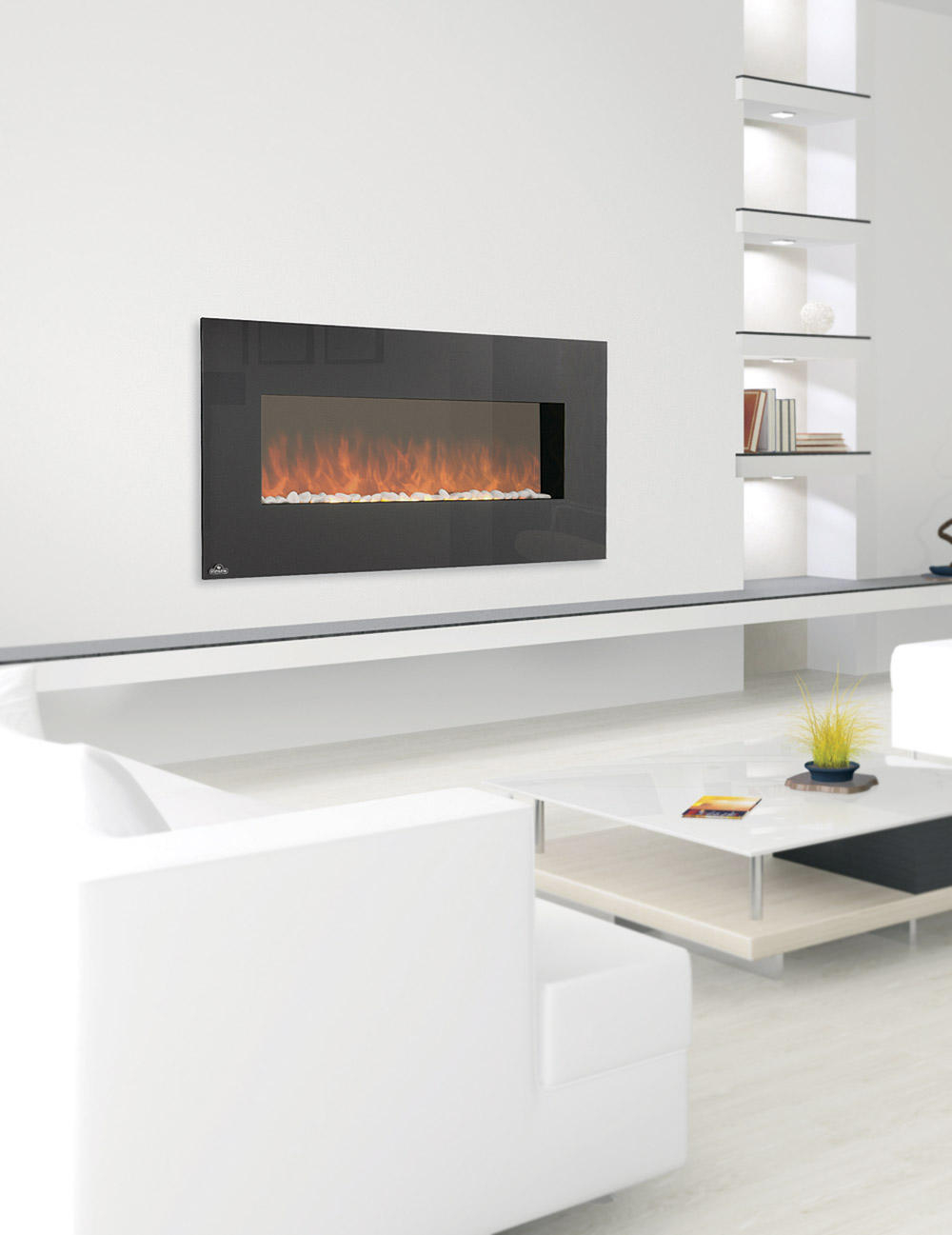Wall Mounted Fireplace 51 Photos Electrolux Model In The pertaining to proportions 1000 X 1297