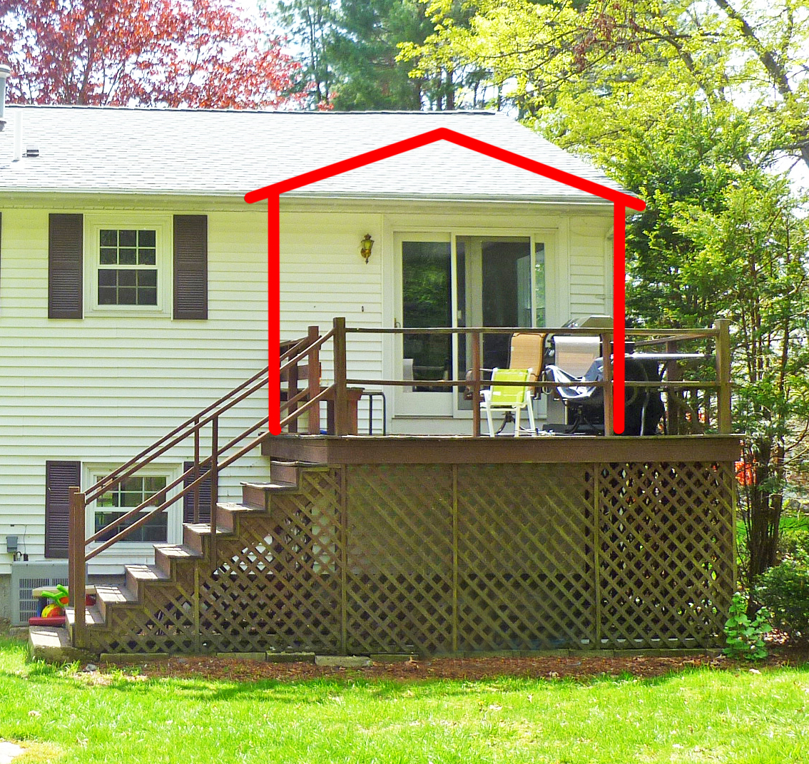 Want To Convert Your Deck To A Porch Suburban Boston regarding proportions 1134 X 1071