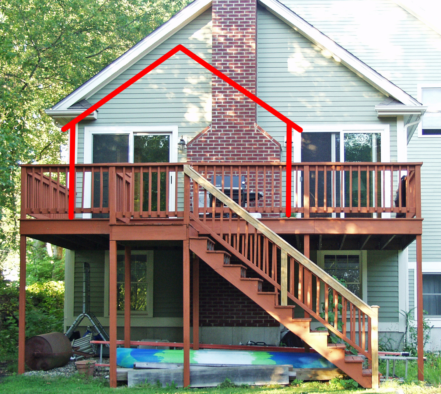 Want To Convert Your Deck To A Porch Suburban Boston with size 1449 X 1294