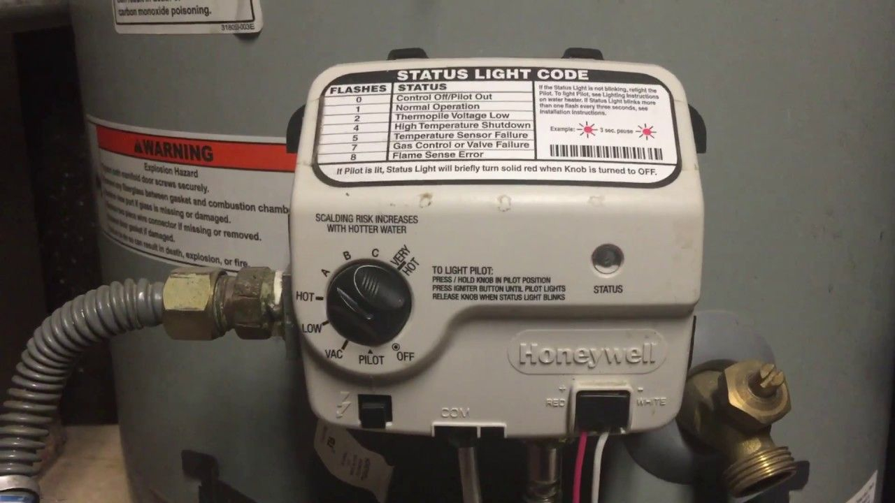 Water Heater Pilot Light Keeps Going Out Honeywell inside proportions 1280 X 720