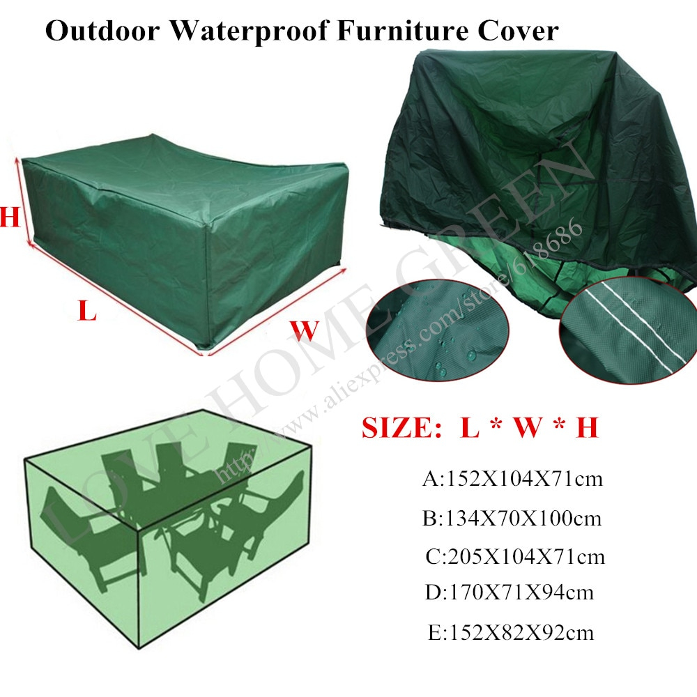 Waterproof Outdoor Furniture Cover For Patio Set Table inside proportions 1000 X 1000