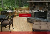 Welcome To Buckeye Buckeye Deck Fence Patio with measurements 2000 X 800