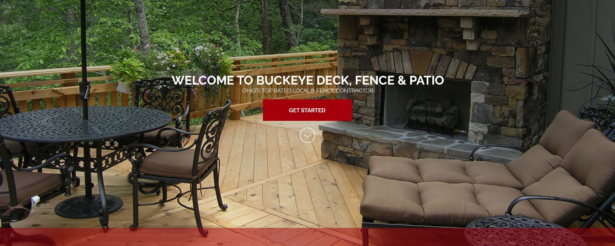 Welcome To Buckeye Buckeye Deck Fence Patio with measurements 2000 X 800