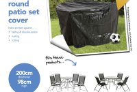 Wilko Round Patio Set Polyethylene Cover pertaining to proportions 1000 X 1000