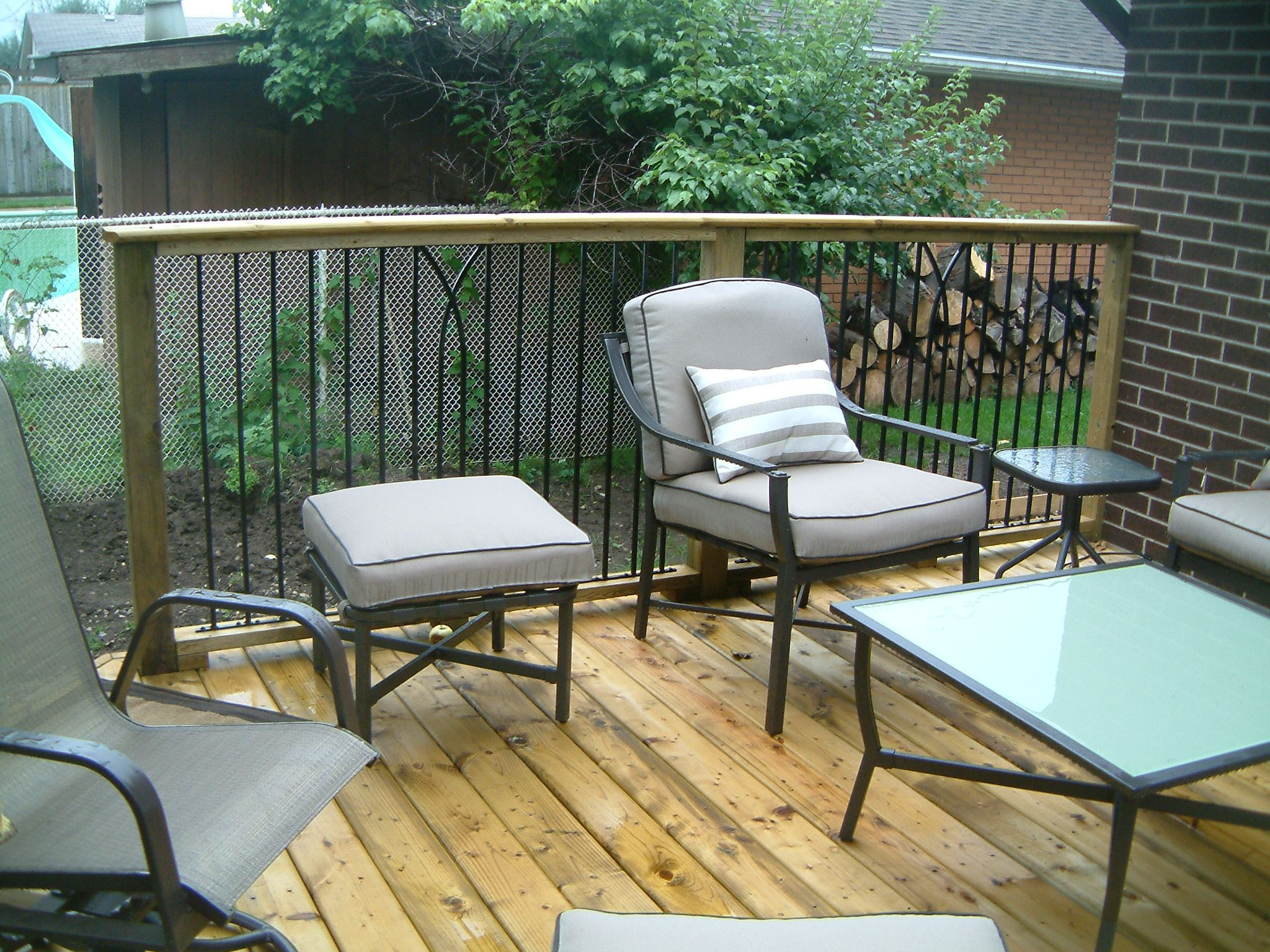 Wood Deck Kitchener Pressure Treated Wood And Cedar Decks in proportions 2048 X 1536