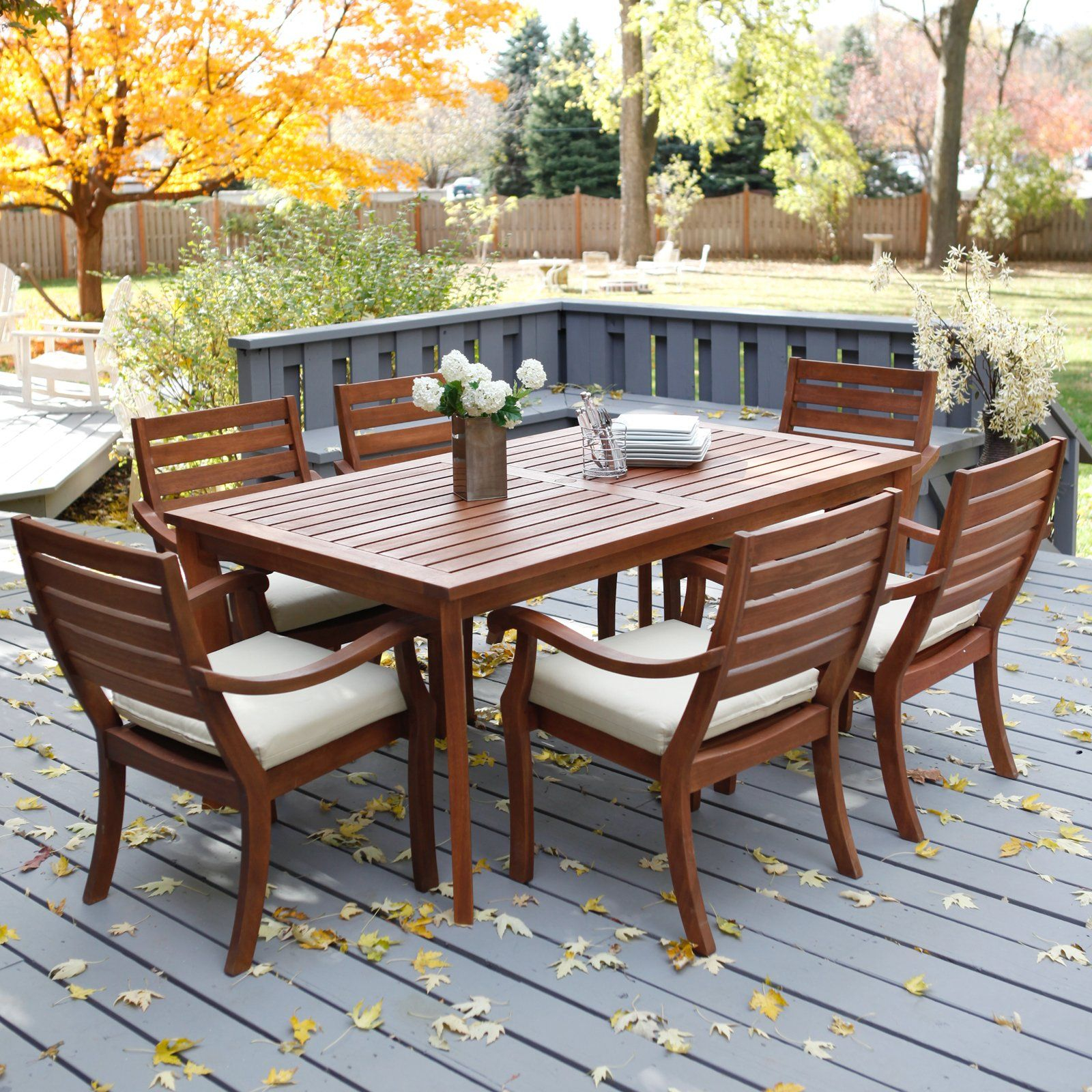 Wooden Garden Patio Furniture Decoration Wood Patio for sizing 1600 X 1600