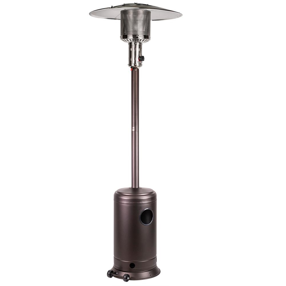 Xtremepowerus 48000 Btu Premium Floor Standing Propane Gas Patio Heater throughout measurements 1000 X 1000