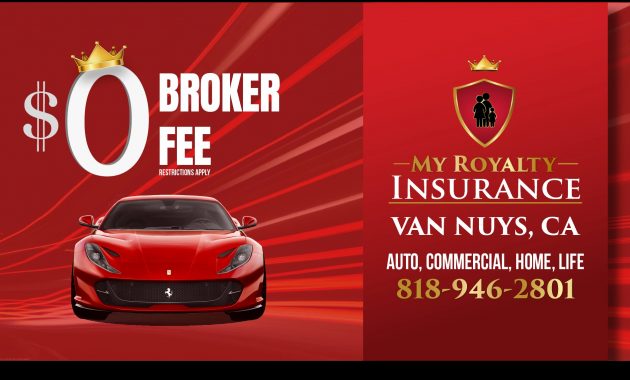 0 Broker Fee On Auto My Royalty Insurance Services throughout proportions 1920 X 1145