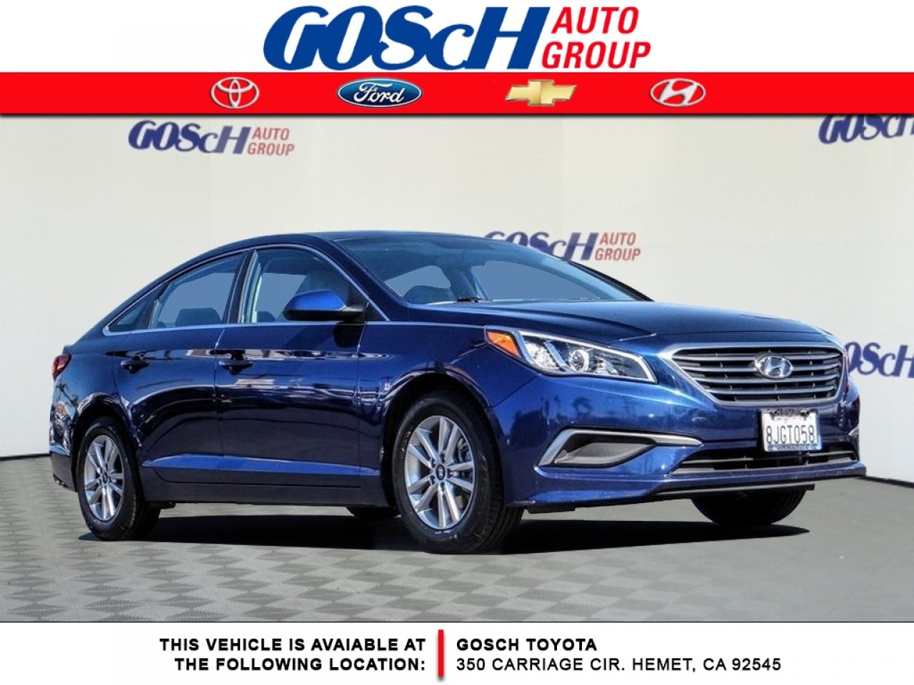 2017 Hyundai Sonata 24l 5npe24af1hh591593 Gosch Toyota regarding size 1280 X 960