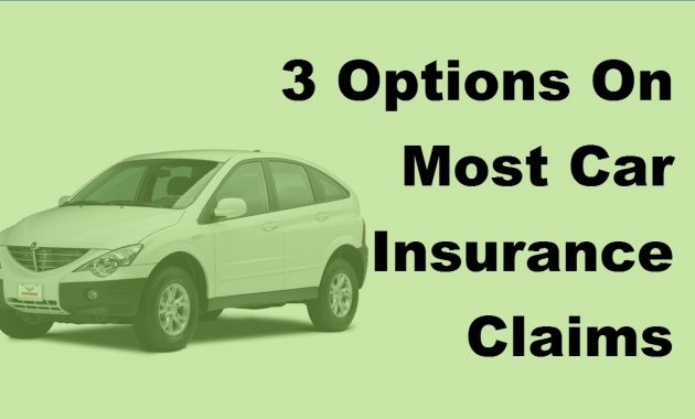 3 Options On Most Car Insurance Claims 2017 Auto Claims Facts for size 1280 X 720