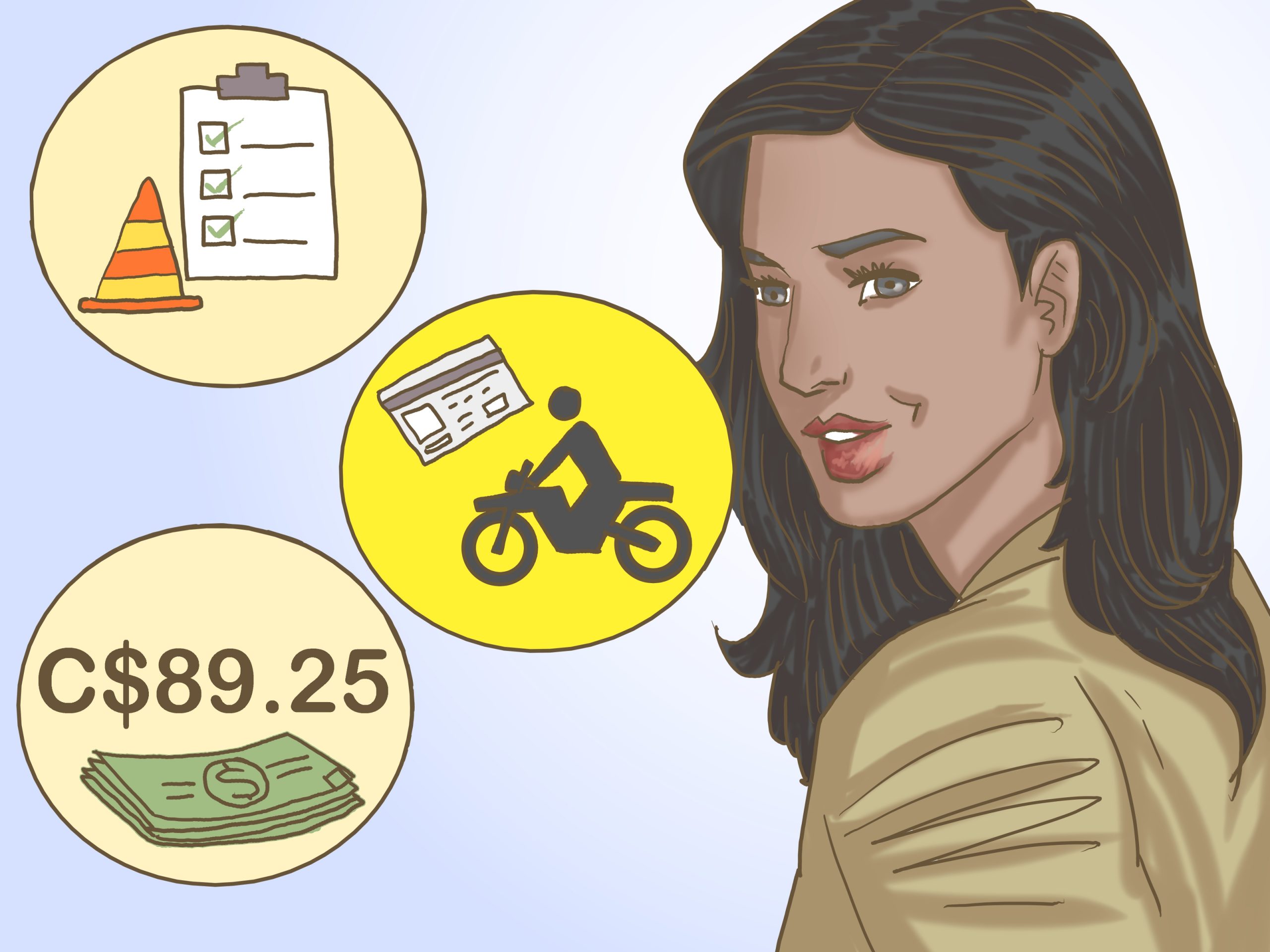3 Ways To Get A Motorcycle License Wikihow throughout measurements 3200 X 2400