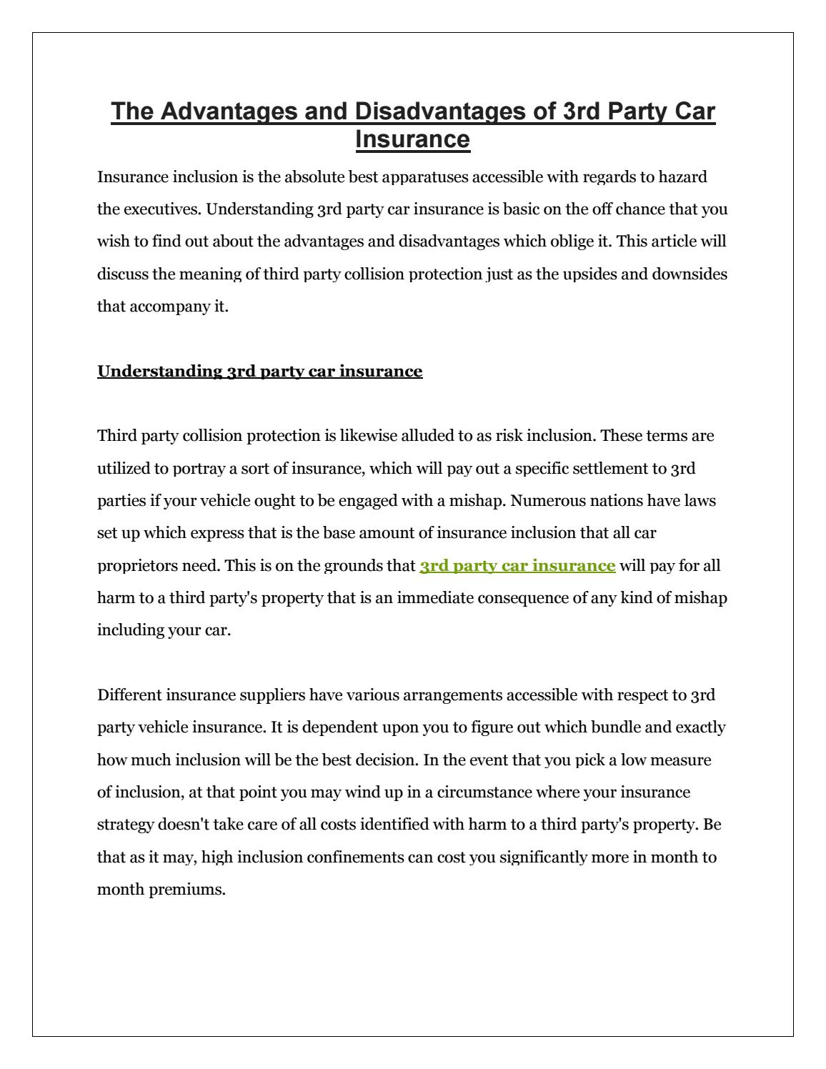 3rd Party Car Insurance Arslan Naeem Issuu with regard to measurements 1156 X 1496