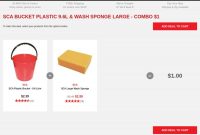 96l Bucket Sponge Combo 1 Was 538 Supercheap Auto with measurements 900 X 900