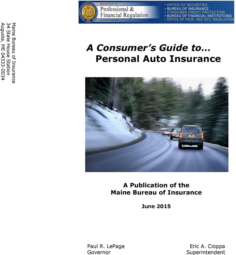 A Consumer S Guide To Personal Auto Insurance Pdf Free with regard to proportions 960 X 1038