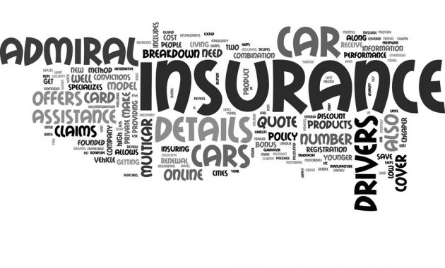 A Review On Admiral Car Insurance Text Word Cloud in proportions 1000 X 802