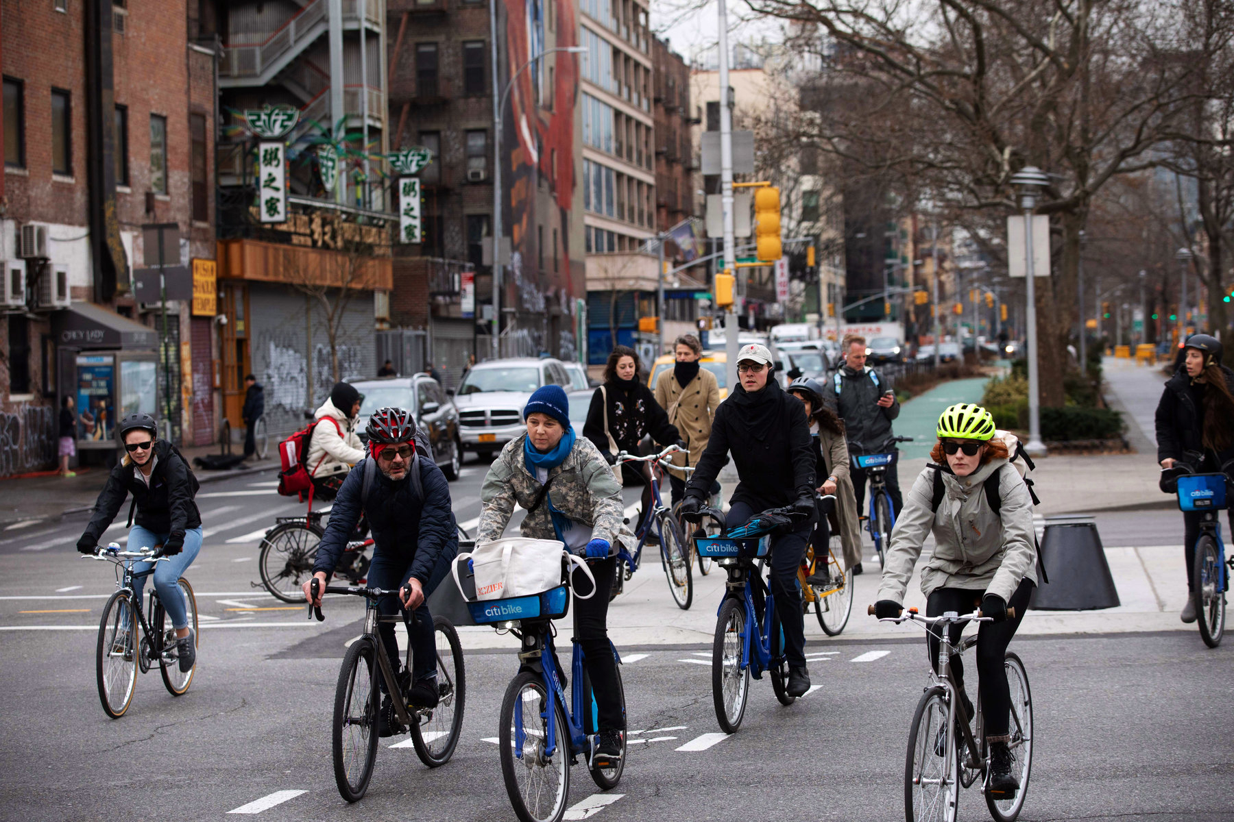 A Surge In Biking To Avoid Crowded Trains In Nyc The intended for dimensions 1800 X 1200