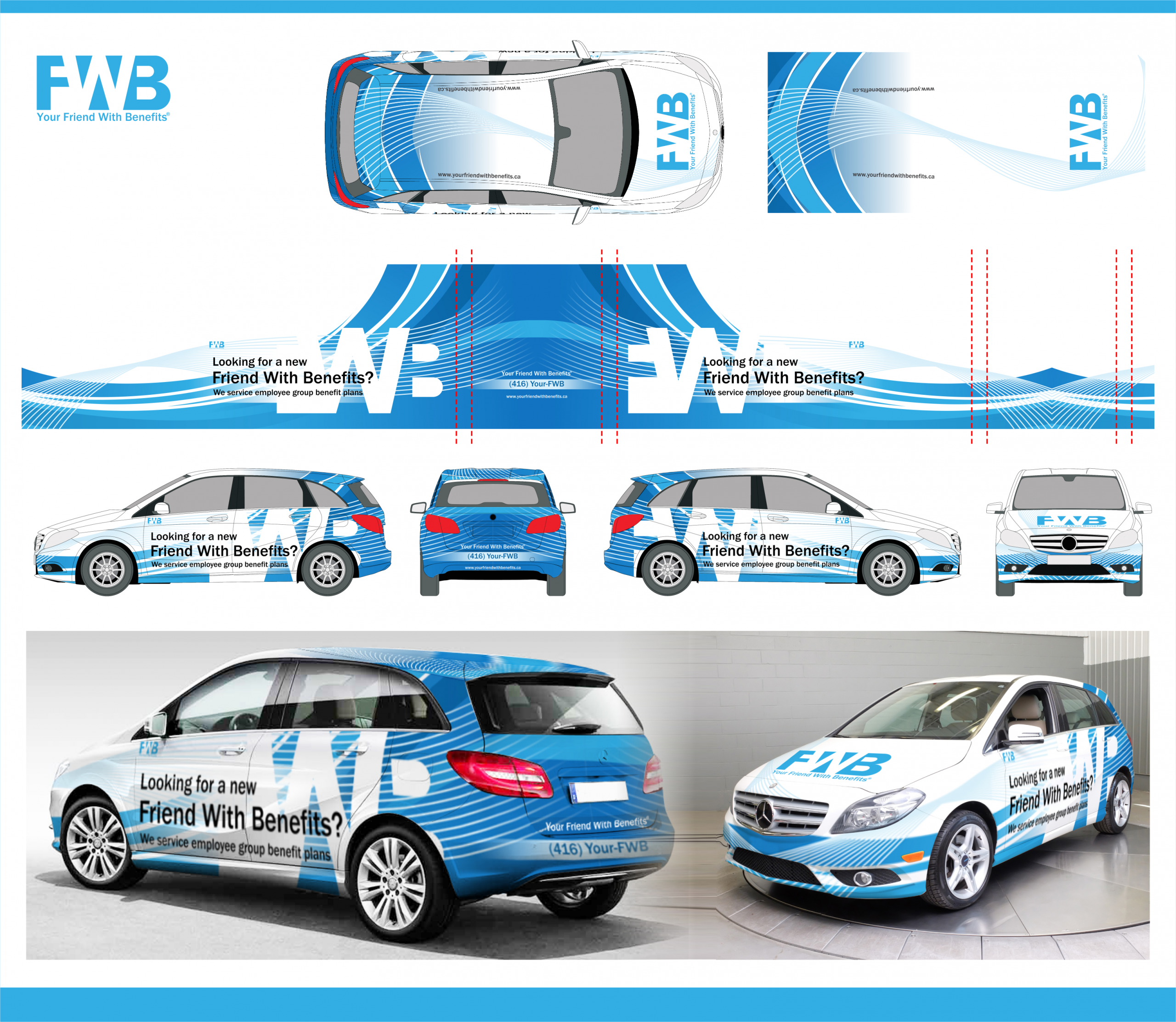 A Vehicle Wrap Design For An Insurance Brokerage Company pertaining to proportions 3212 X 2793