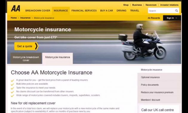 Aa Motorcycle Insurance 0843 850 2006 Contact Phone Number with regard to size 1280 X 720